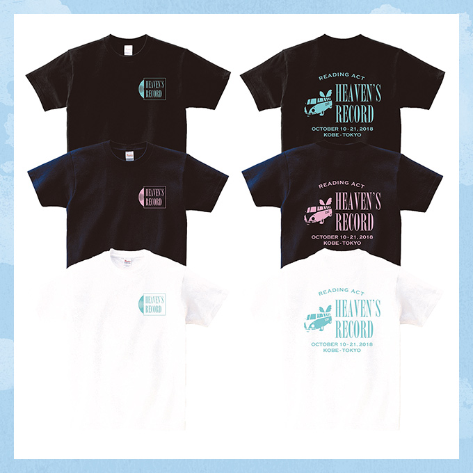 公演オリジナルTシャツ（M・Lサイズ）（ブラック・ホワイト・ネイビー）